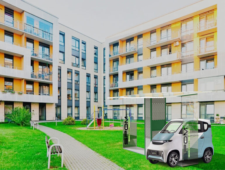 Spom veicoli elettrici per lcondomini e residence